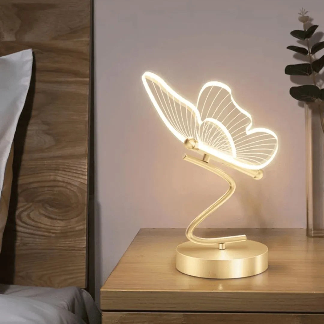 borboleta de led para parede