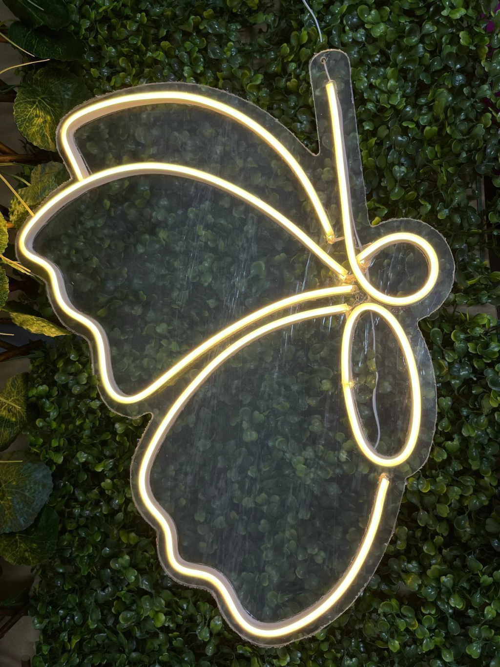 borboleta led pendente