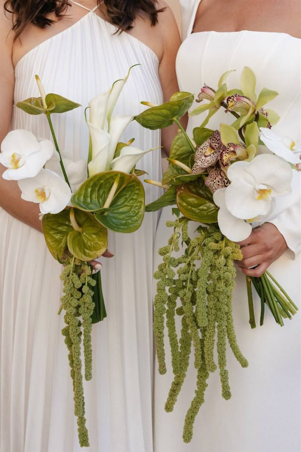 buquê de noiva com rosas