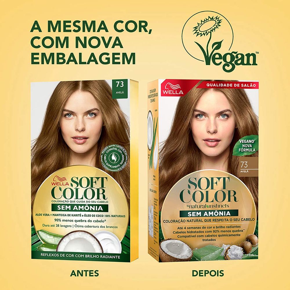 cabelo avelã cobre brancos