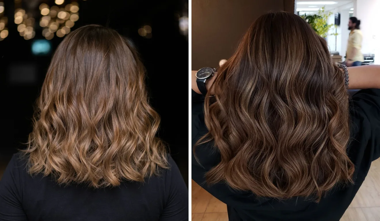 como pintar cabelo cor avelã
