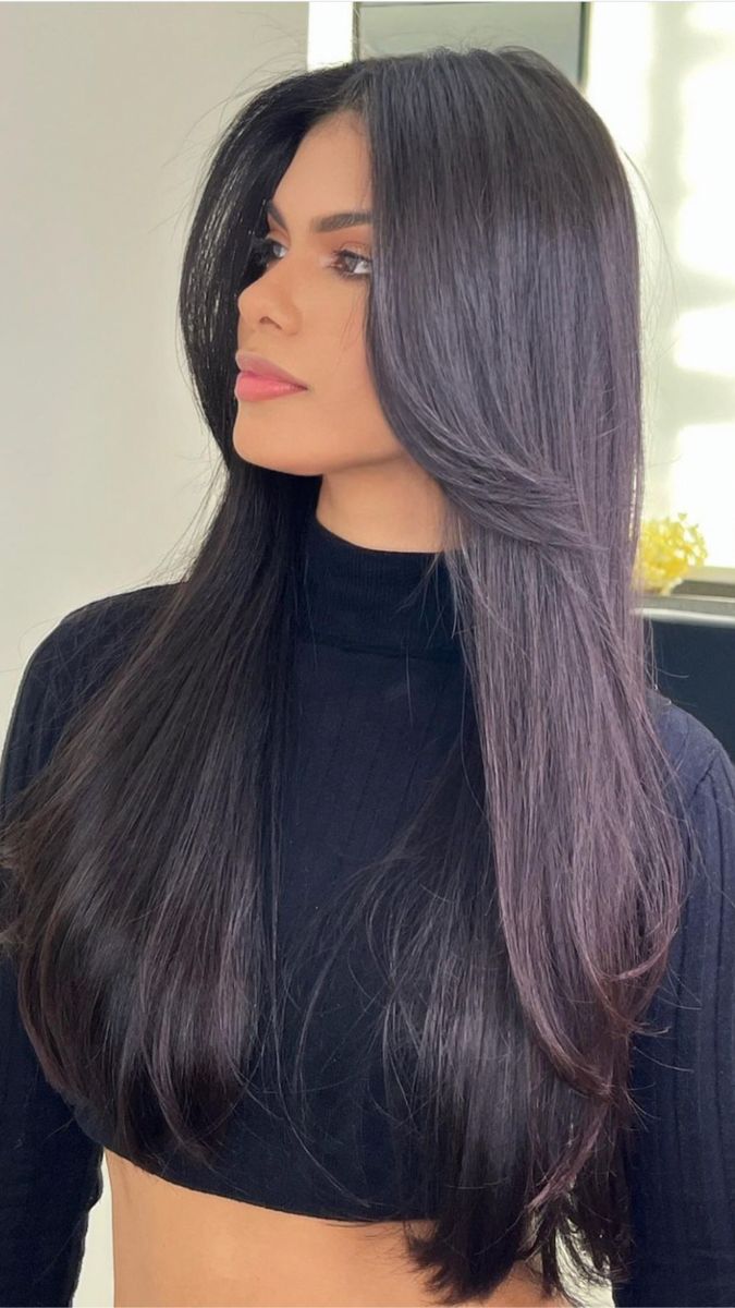 franja lateral cabelo longo desfiada