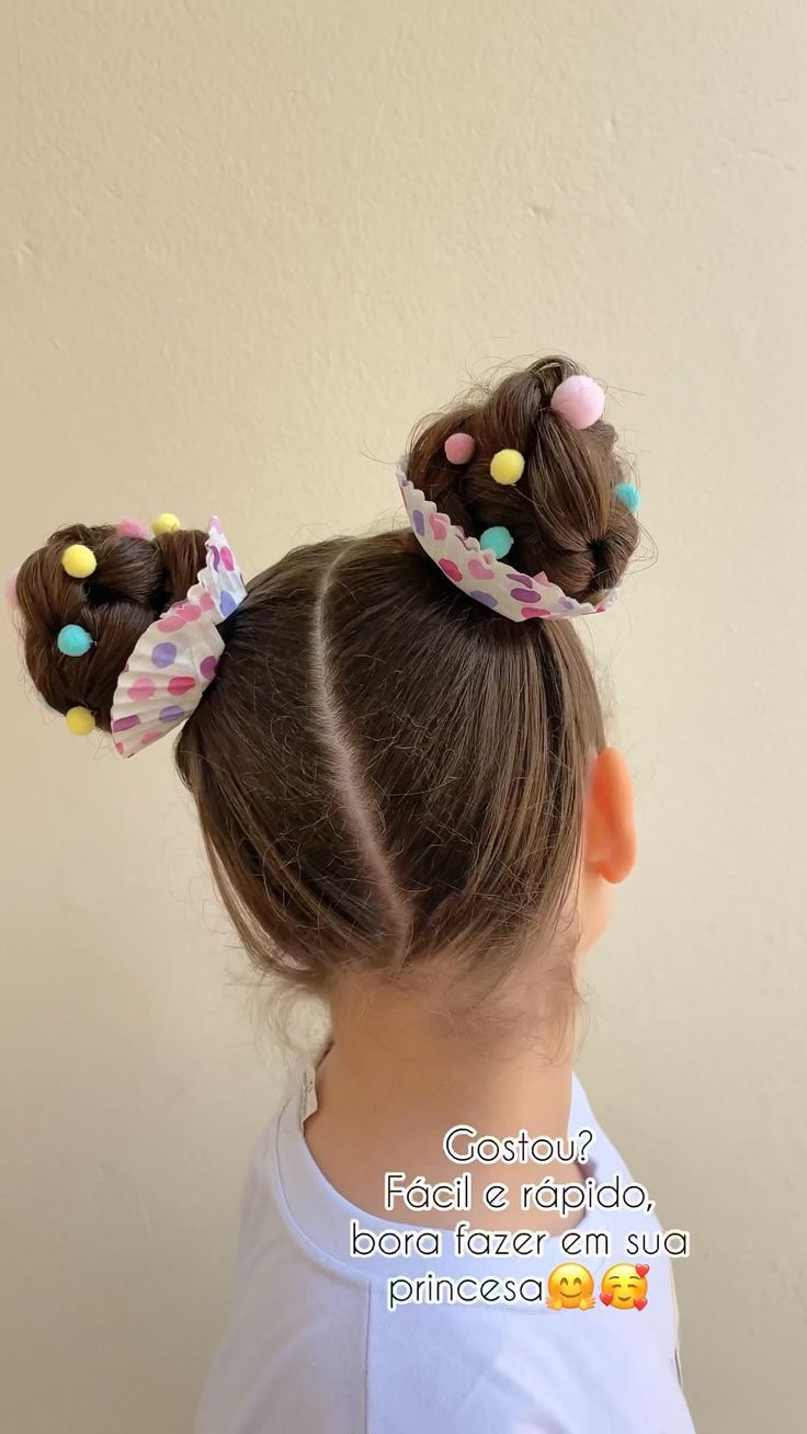 ideias de cabelo maluco para meninas
