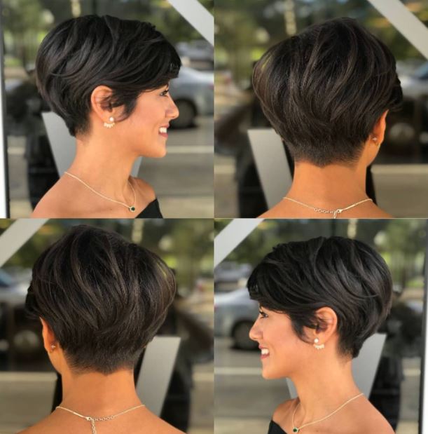 corte pixie feminino