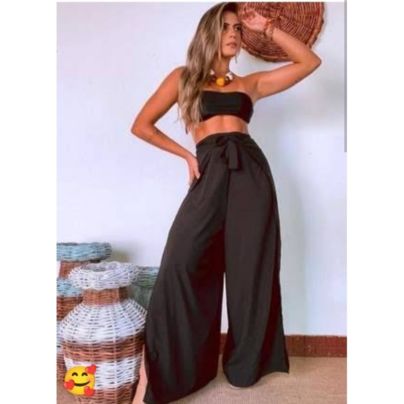 calça envelope como amarrar