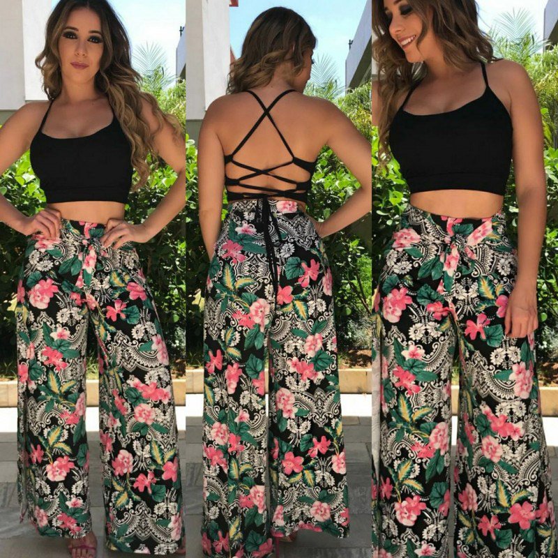 calça envelope feminina