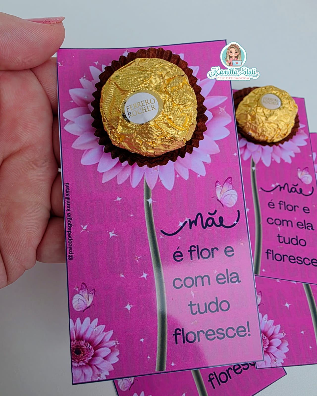 cartão dia das mães criativo