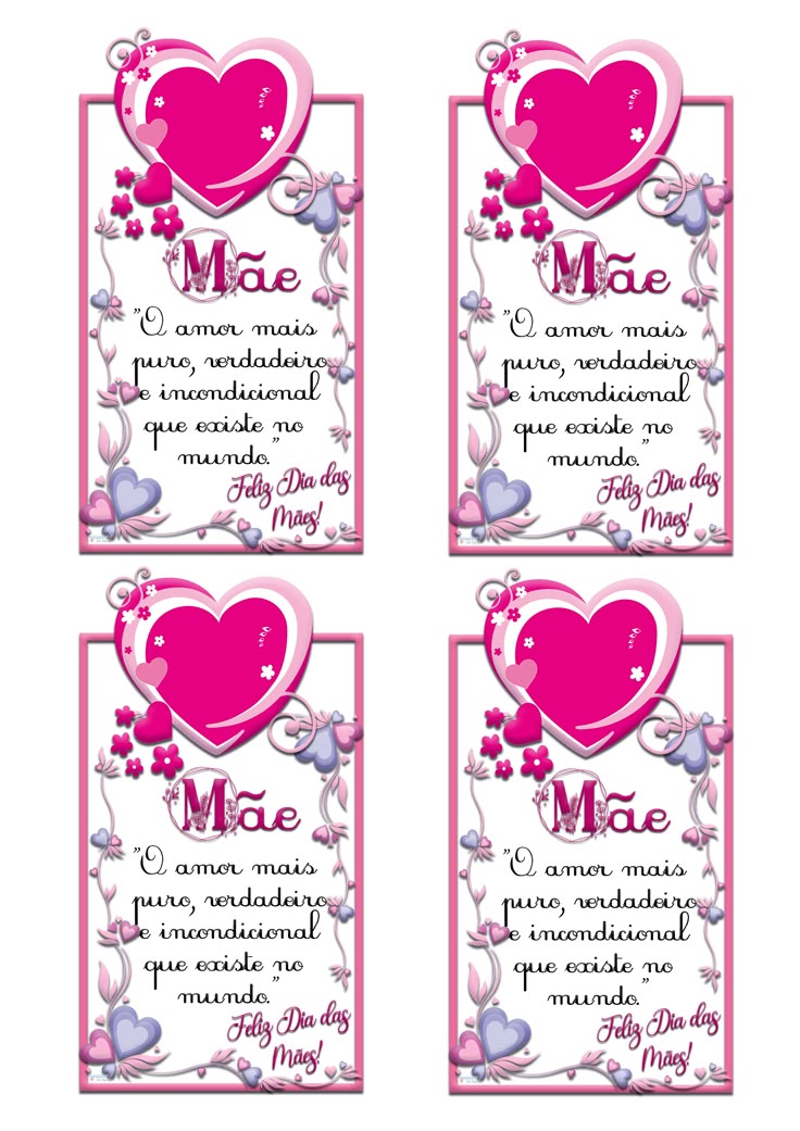 modelos de cartao dia das maes para imprimir gratis