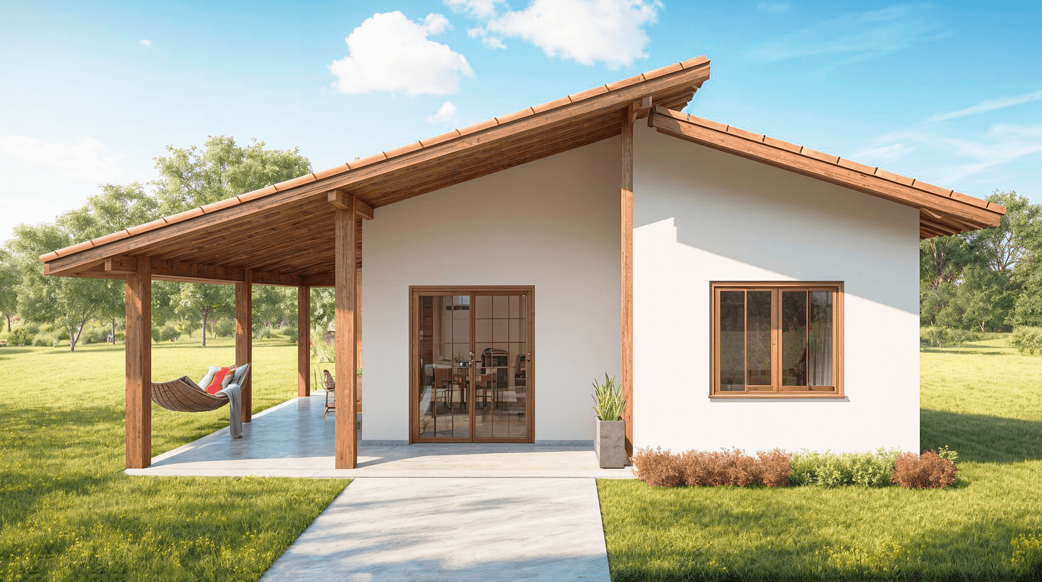 casas pequenas com varanda gourmet