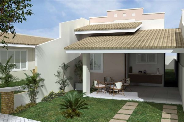 casas pré-fabricadas com varanda