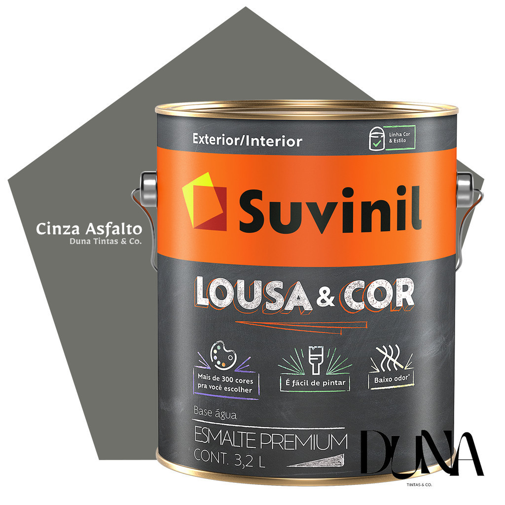 cinza asfalto e branco