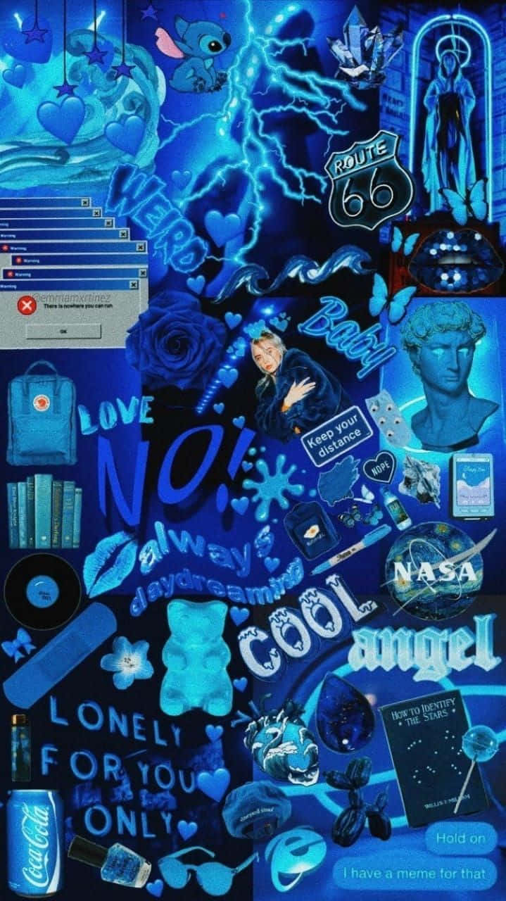 significado algo azul