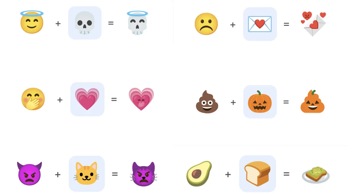 como fazer combinações de emojis