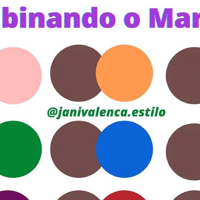 marrom combina com verde