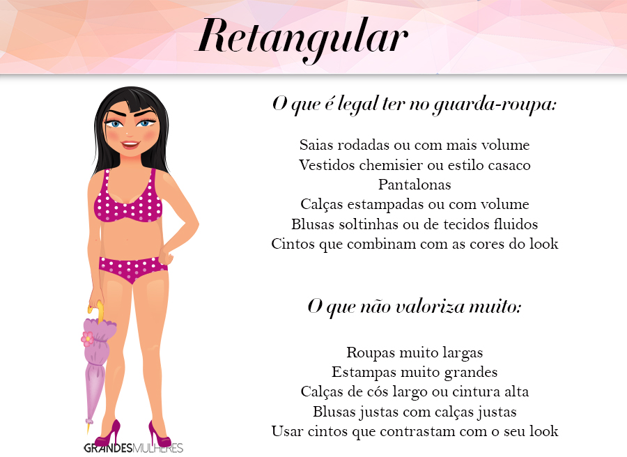 blazers para corpo retângulo