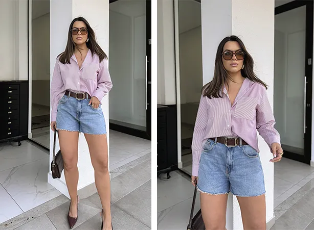 look casual feminino barato