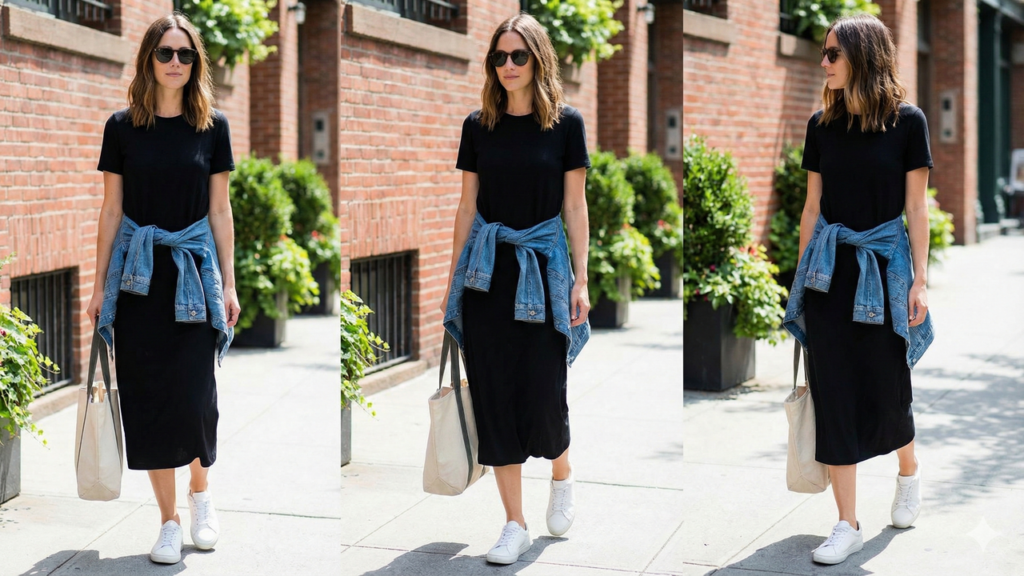 looks com jeans e camiseta