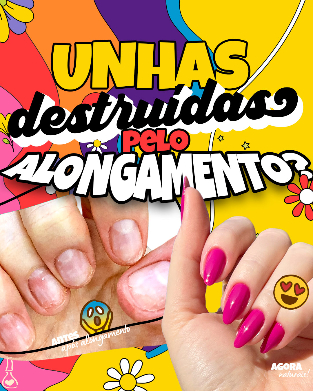 passo a passo para tirar alongamento de unha