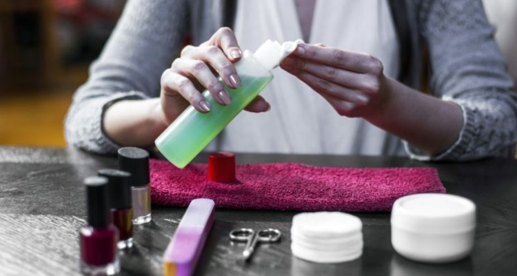 acetona para remover alongamento