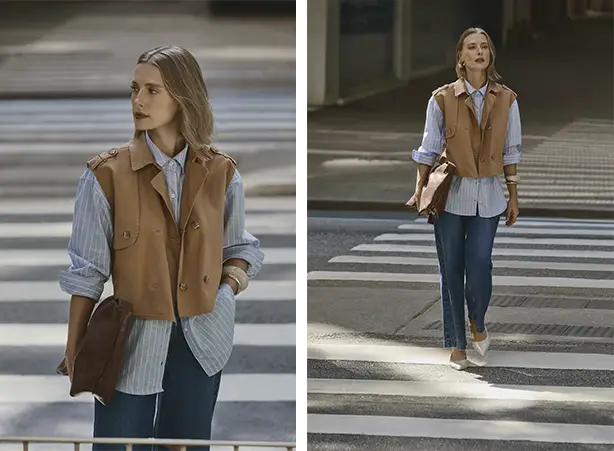 looks de trabalho confiantes