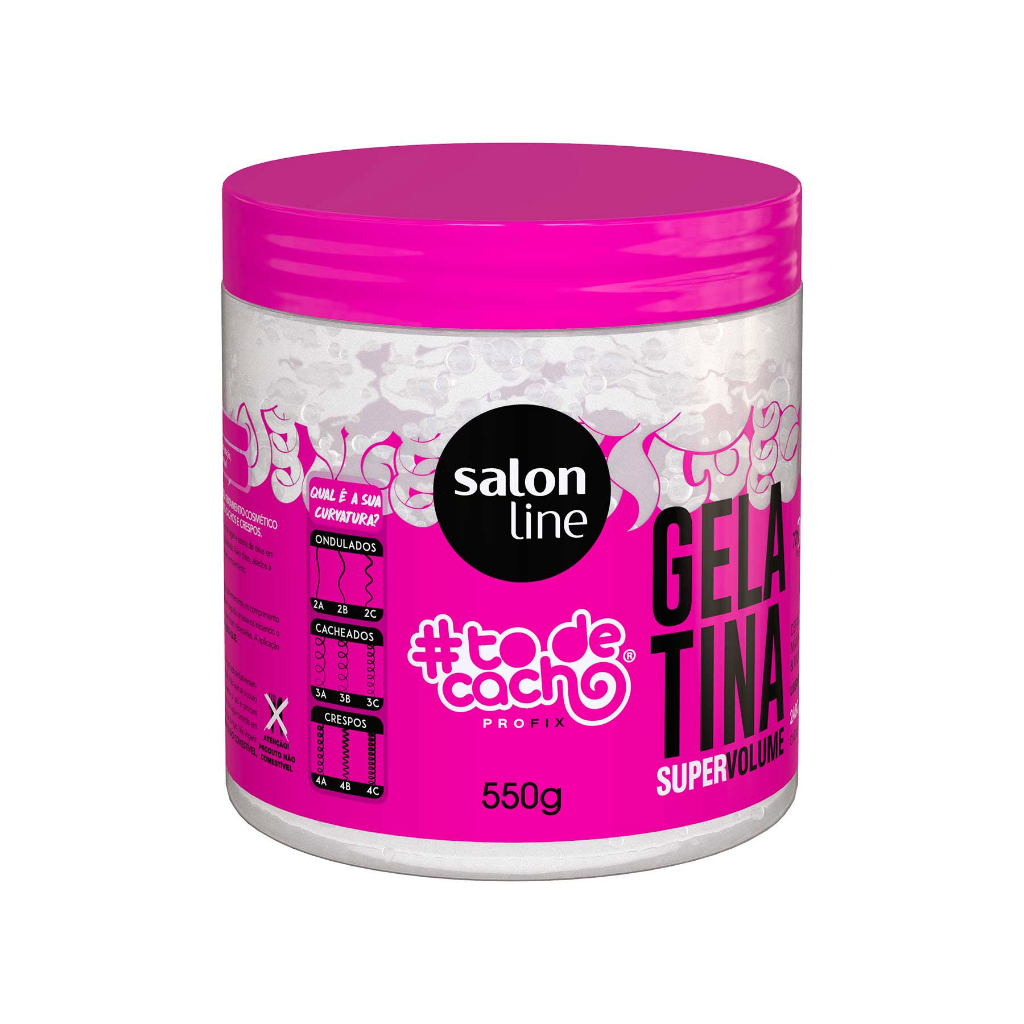 gelatina capilar antes e depois