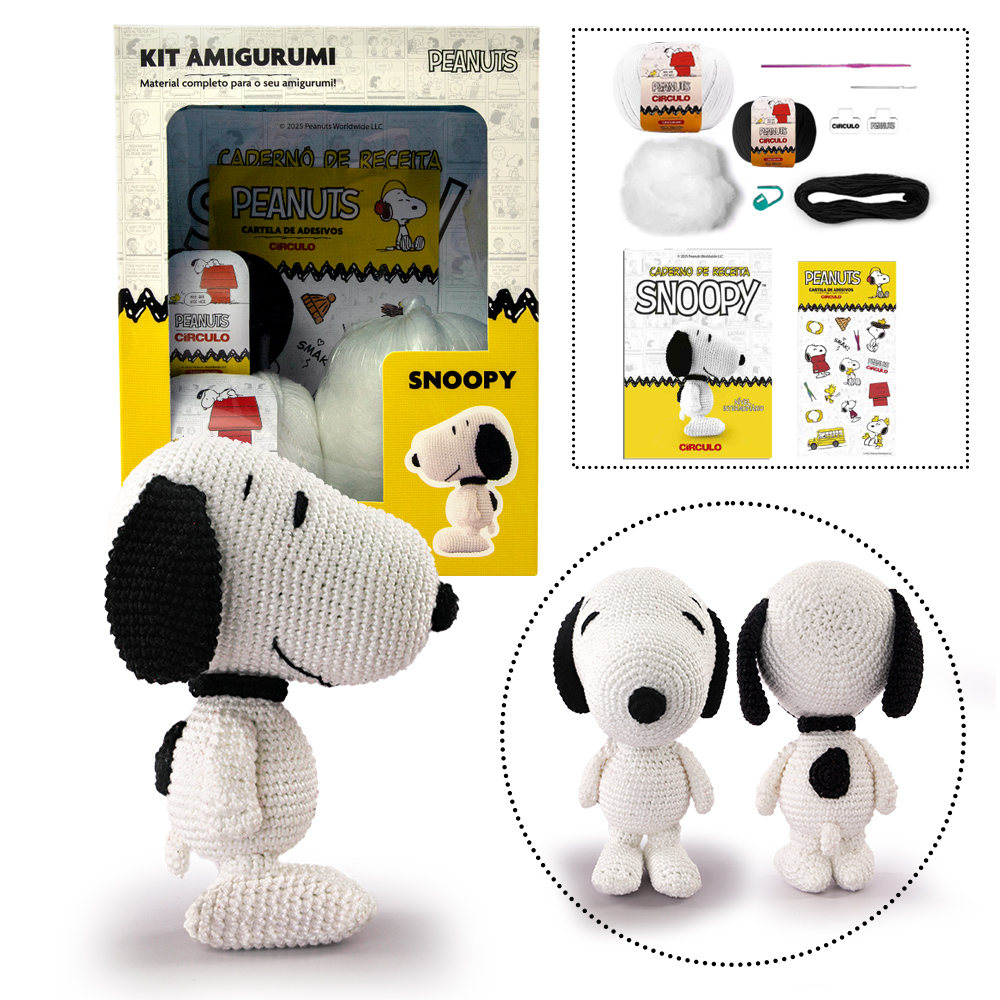 kit para fazer pelúcia