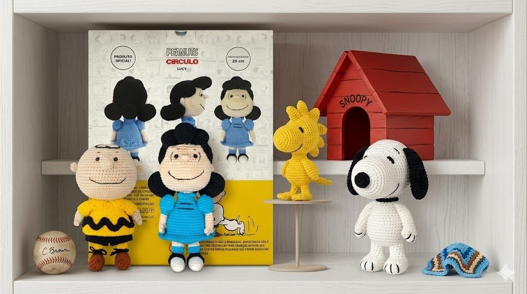 conjunto de plush artesanal