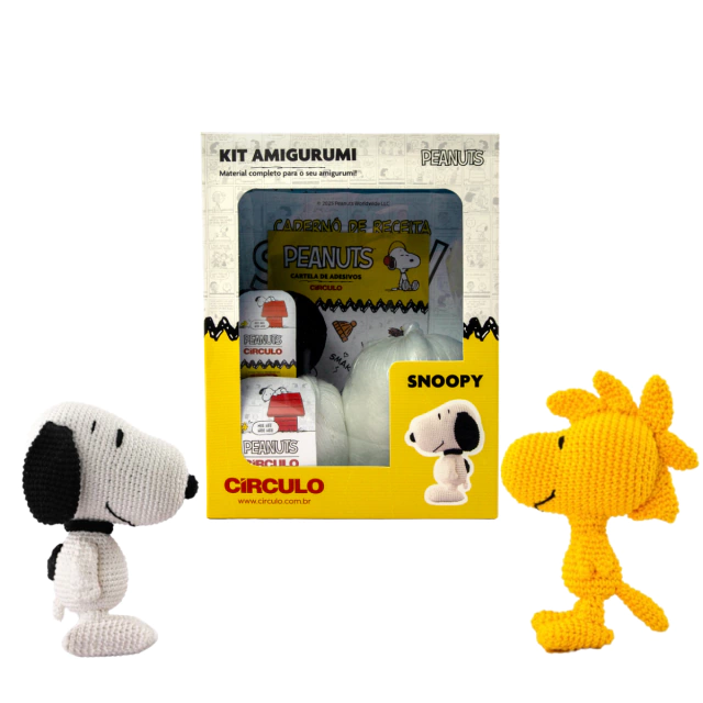 kit de artesanato em pelúcia