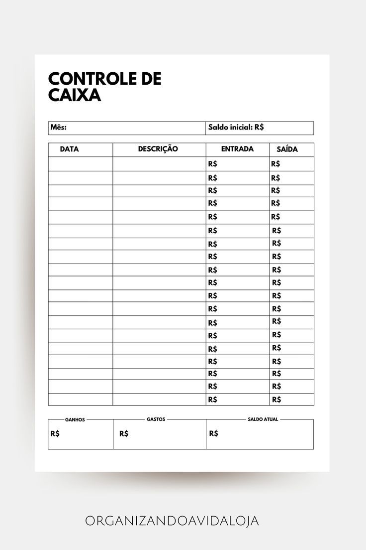 planilha de fluxo de caixa para imprimir