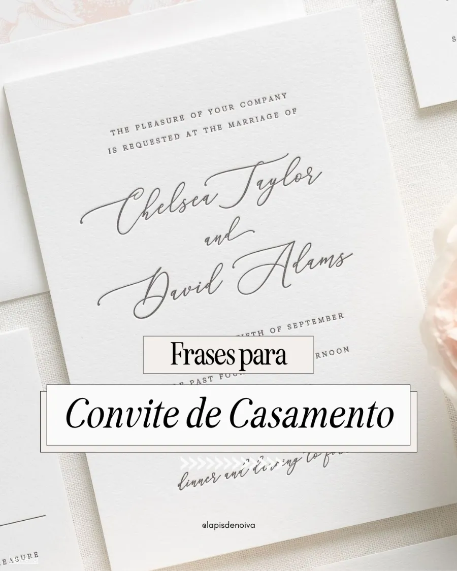 texto para convite de casamento simples