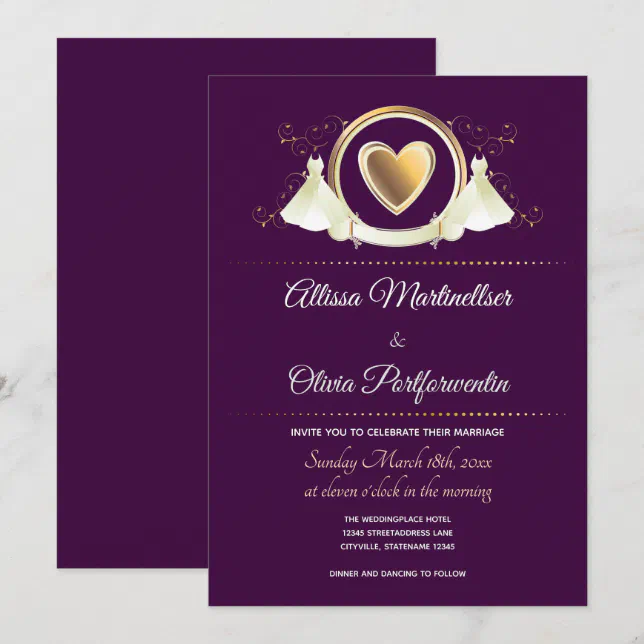 como fazer convite de casamento simples