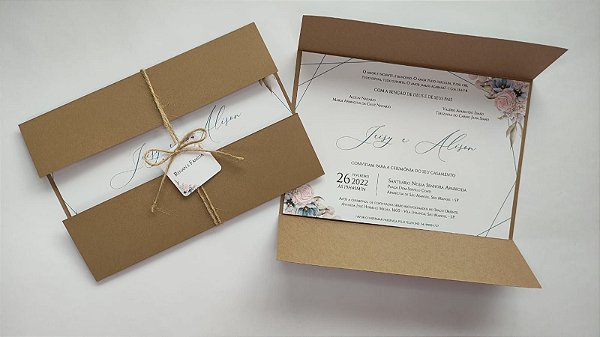 convite de casamento online simples
