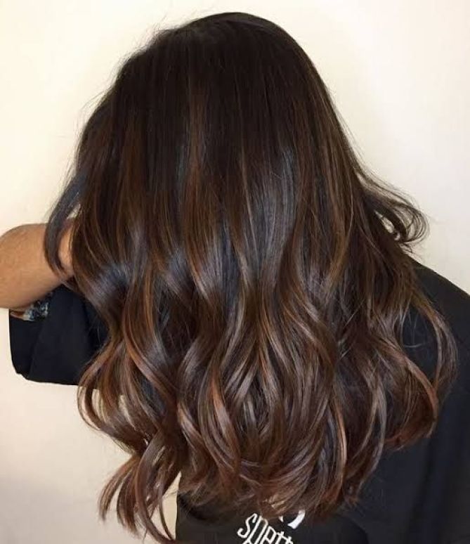 cores de cabelo para pele morena escura