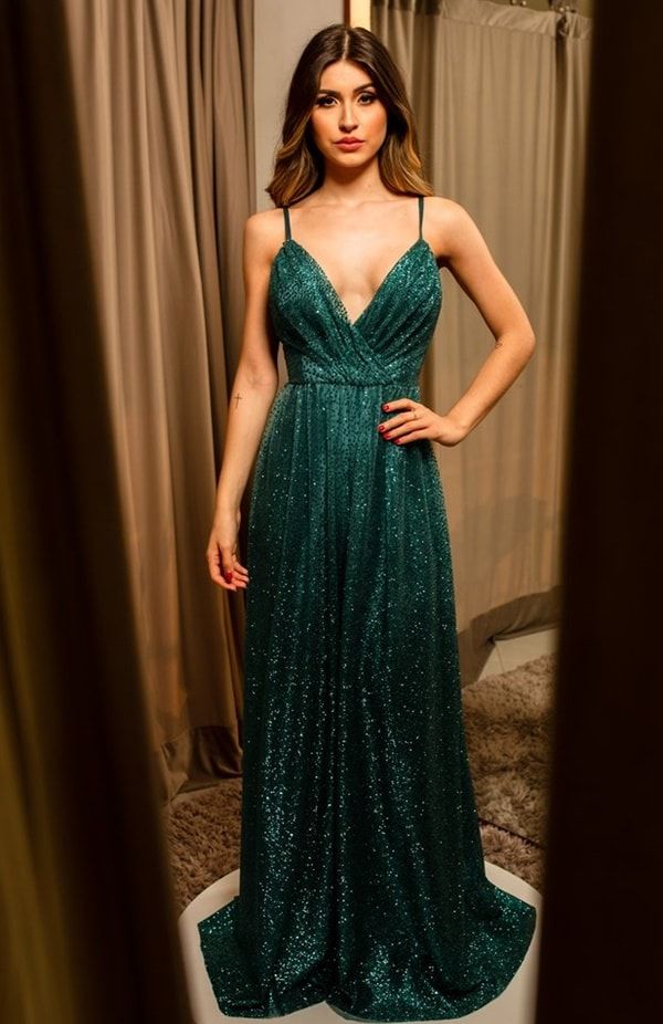 vestido formatura comprimento midi