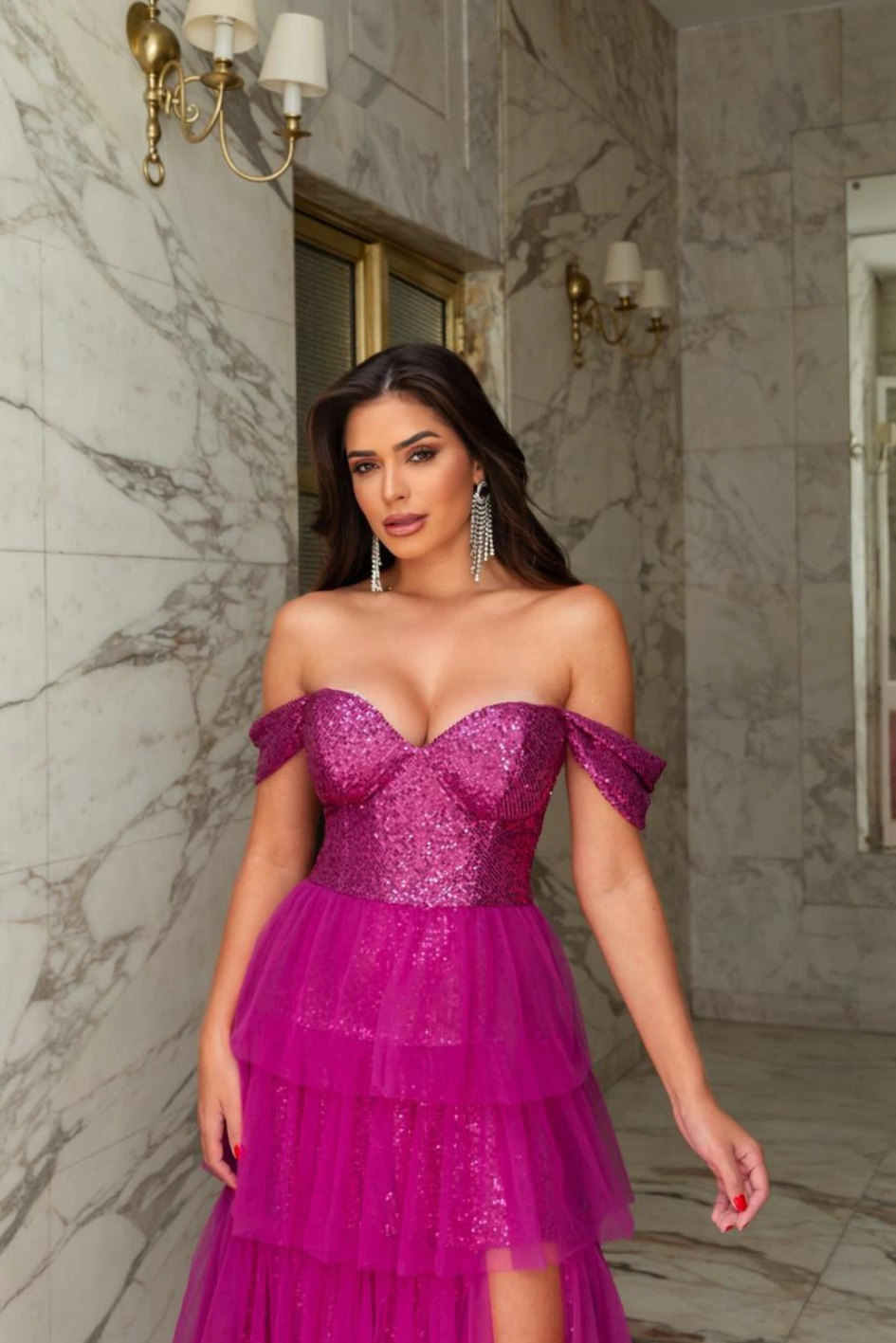 vestido formatura preto elegante