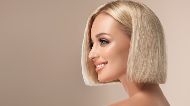 cabelo com base reta