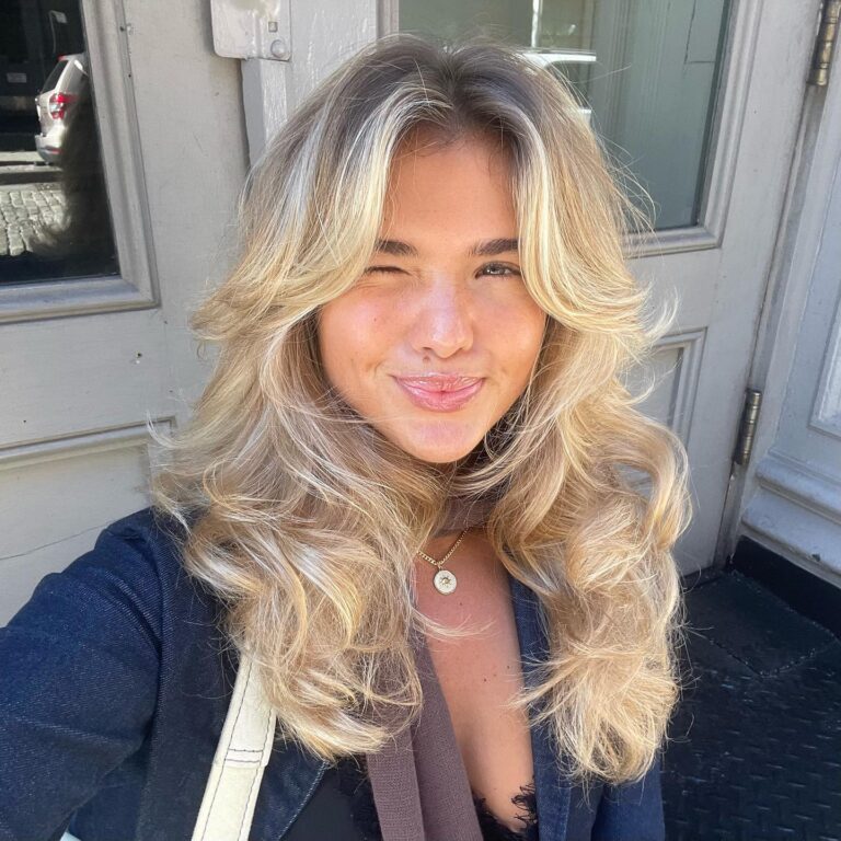 corte em camadas cabelo longo