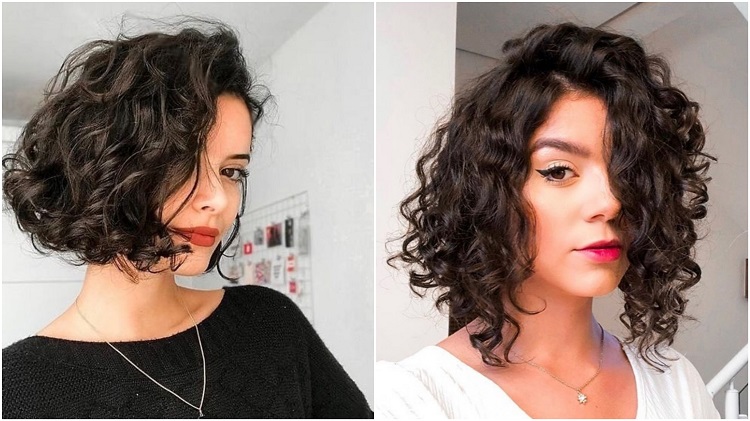 valorizar cabelo ondulado com corte curto