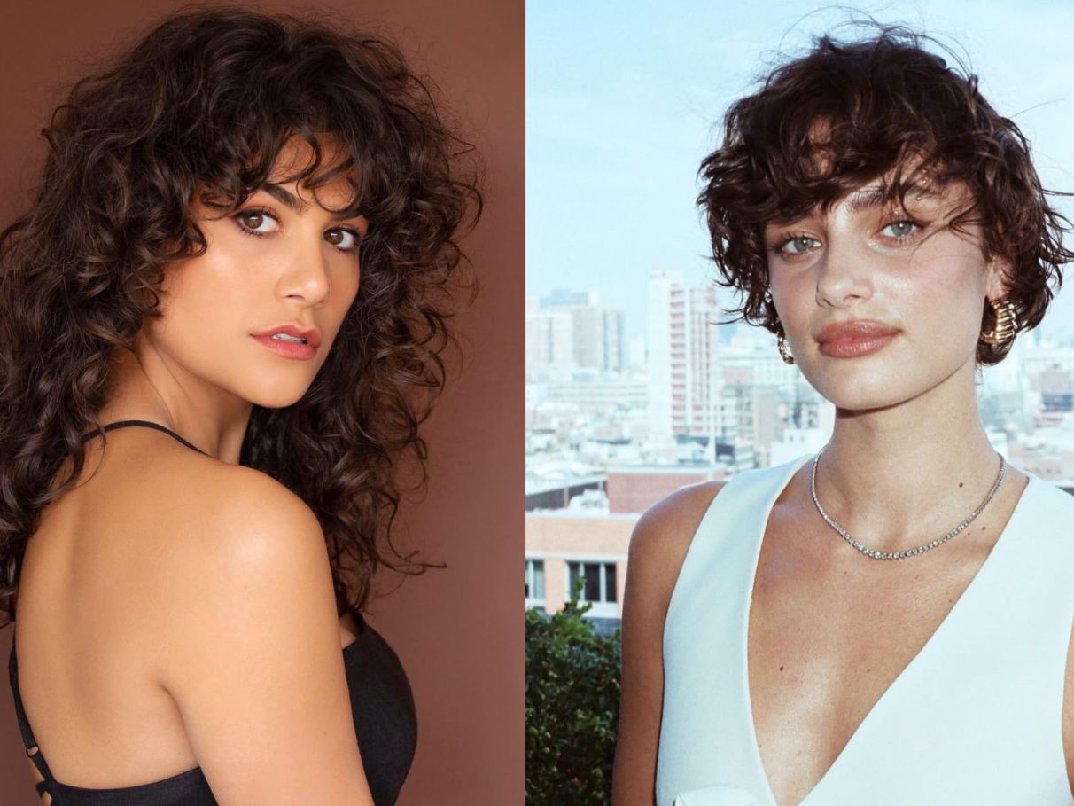 finalização cabelo ondulado corte