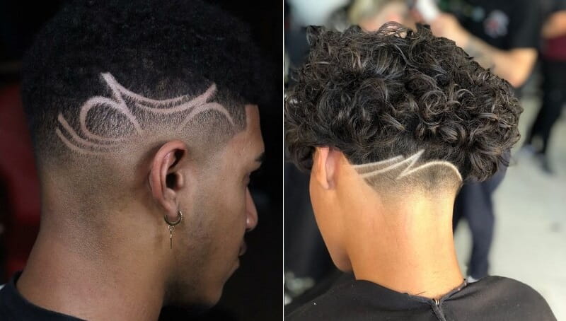 Fade haircut baixo