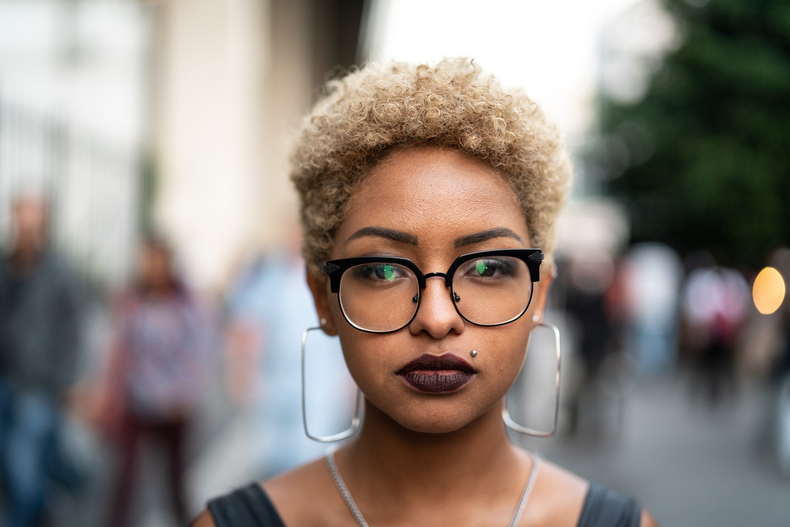 tapered cut big chop