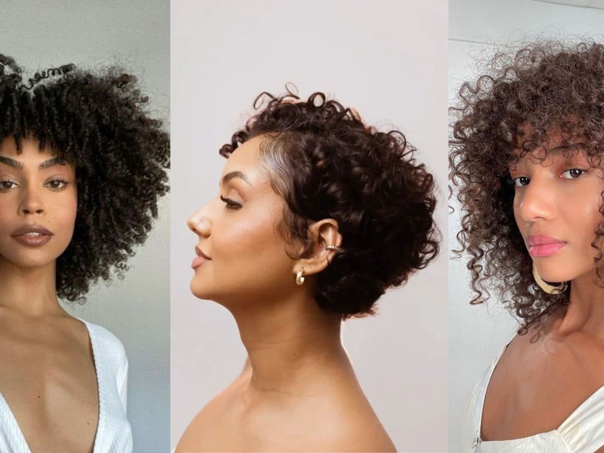 corte cabelo crespo moderno
