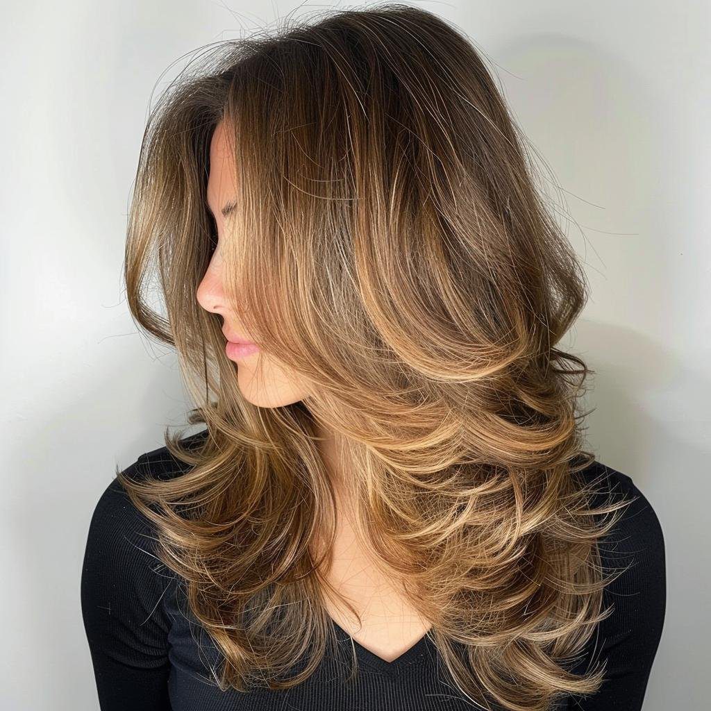 corte repicado para cabelo liso
