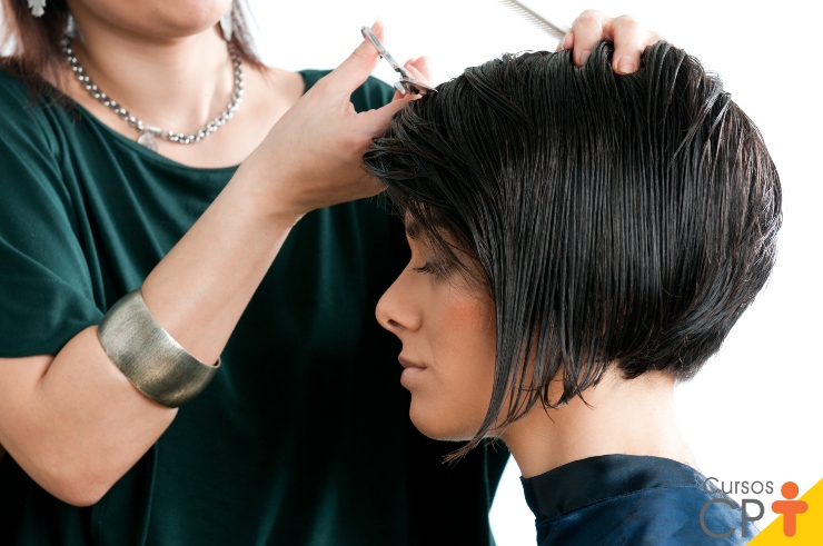 bob cut para rosto redondo