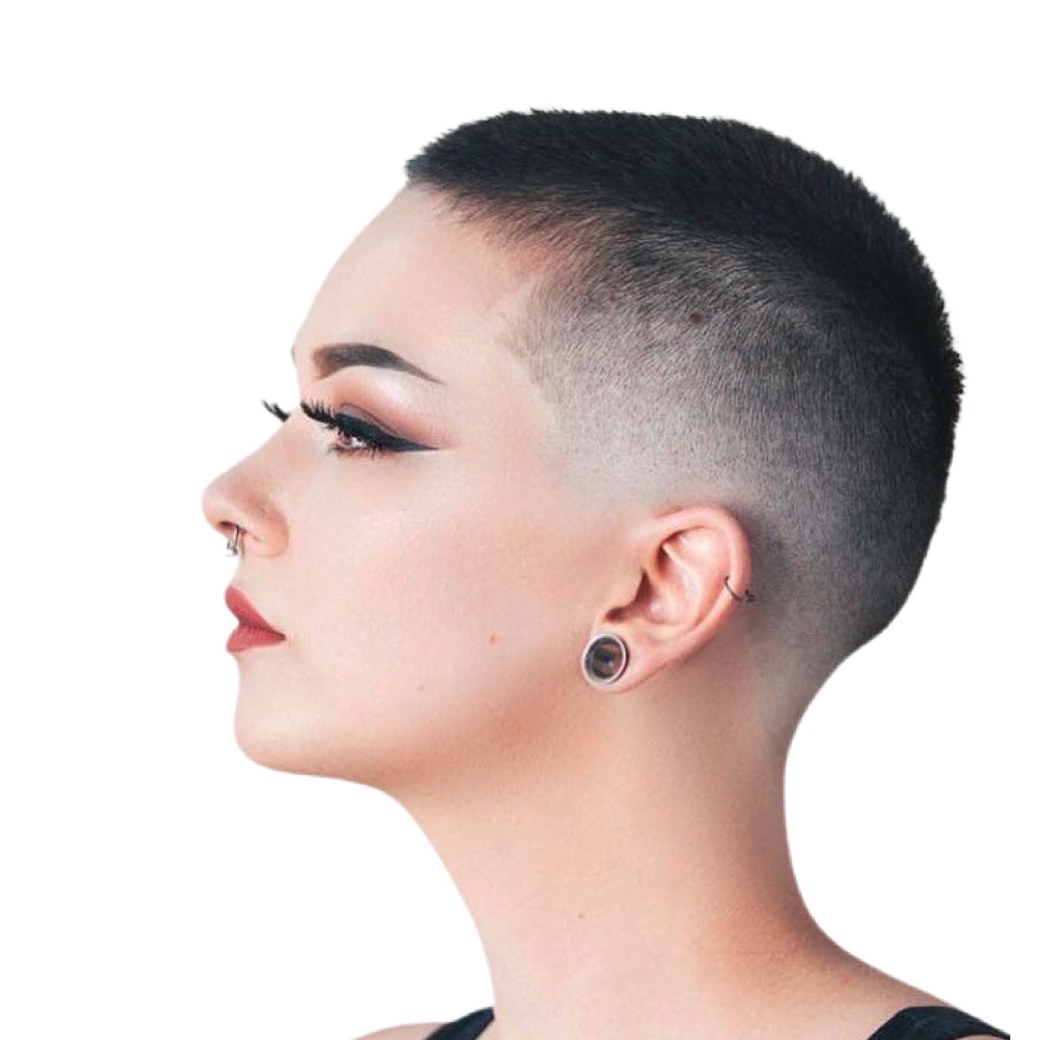 cabelo buzz cut para mulheres