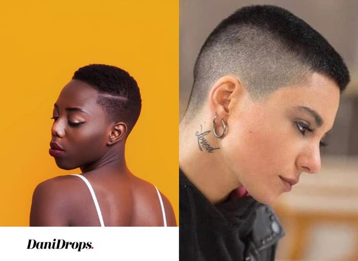 buzz cut inspiração