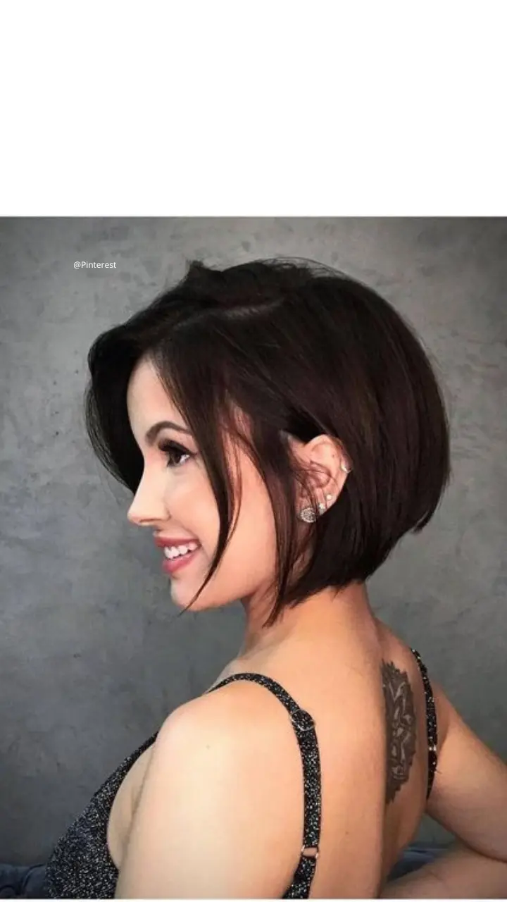 melhor corte curto para rosto redondo