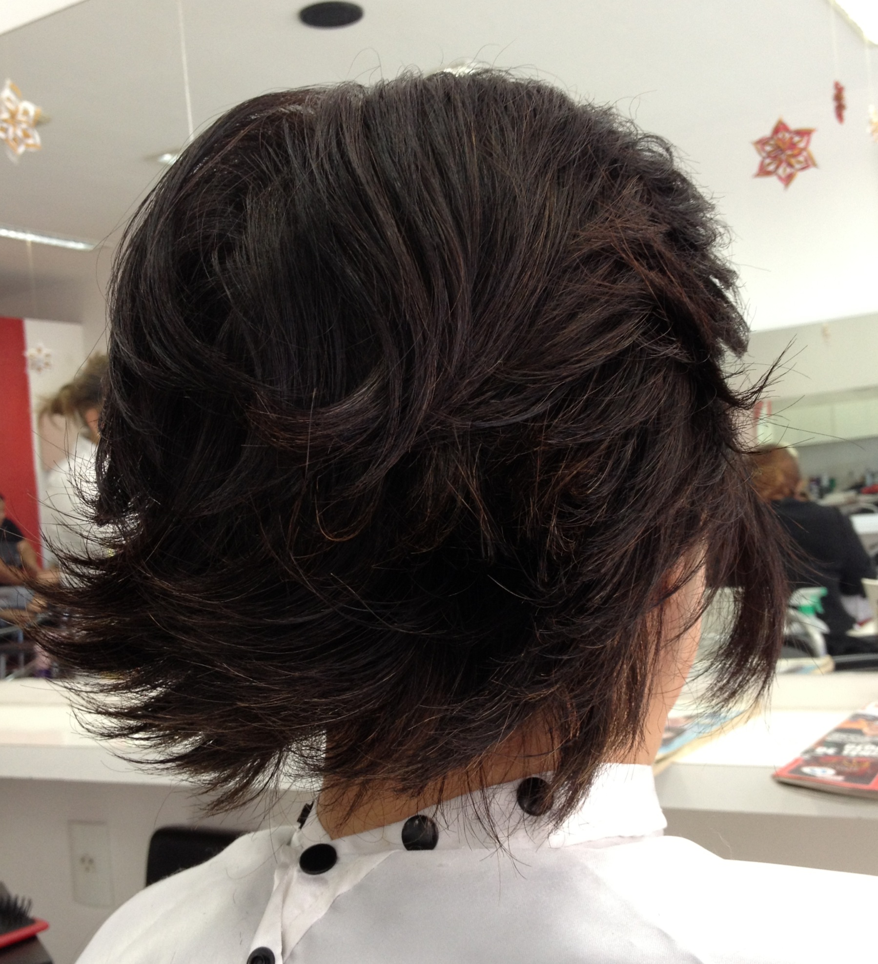 corte desfiado para afinar cabelo