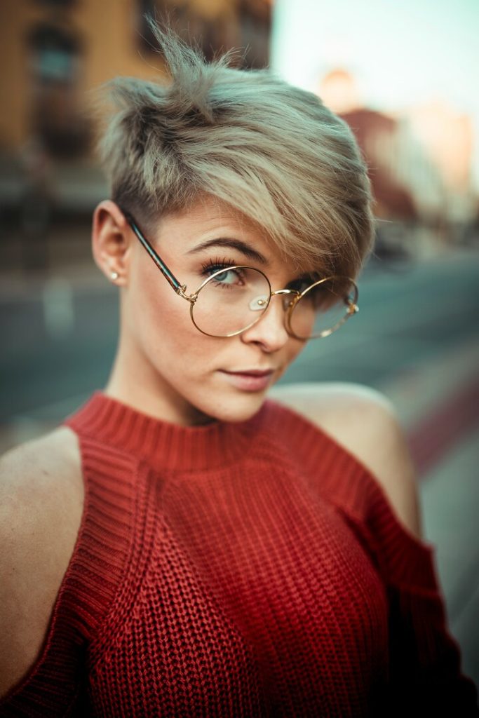 corte de cabelo liso reto