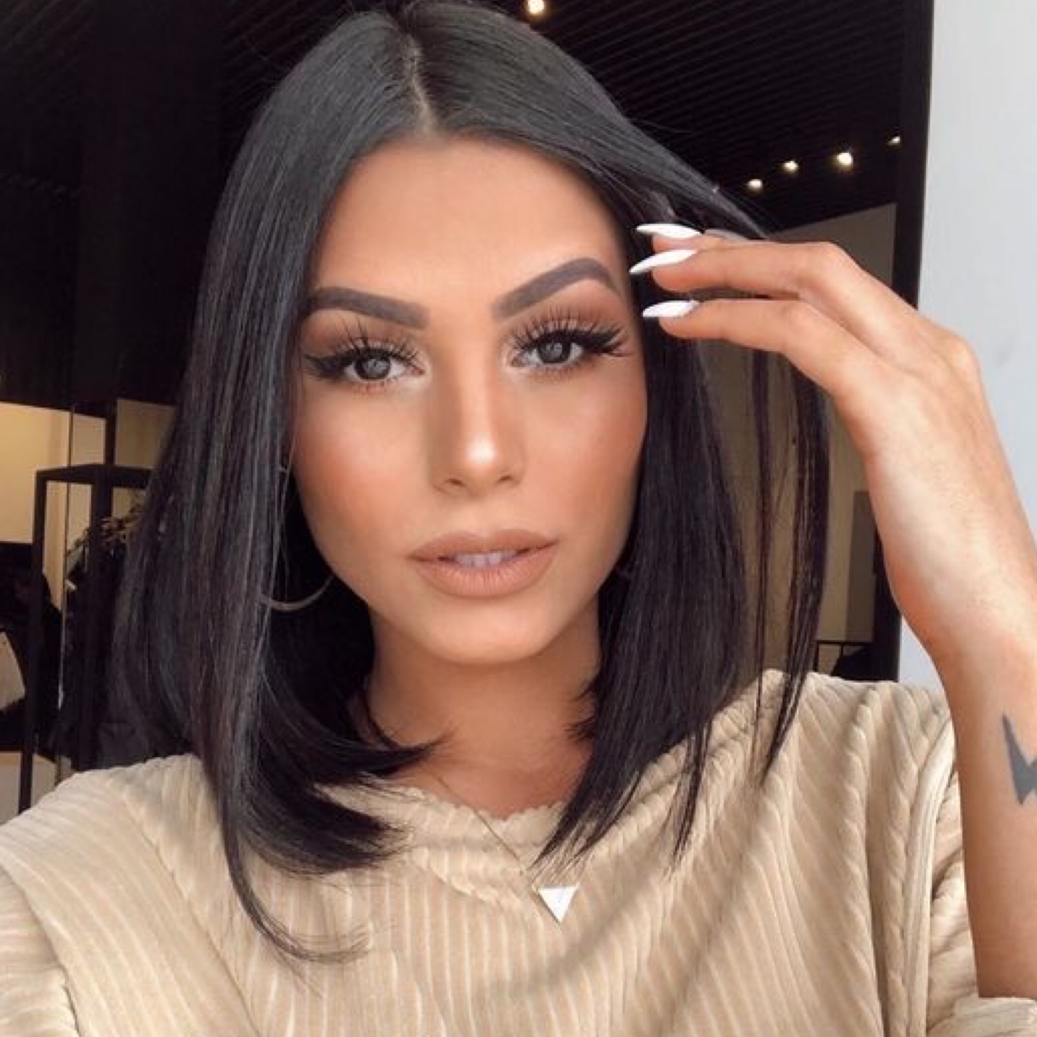 long bob assimétrico